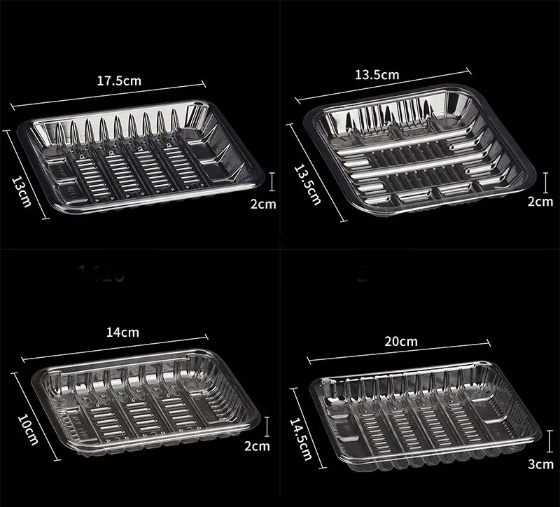 Food Grade Transparent PET Tray