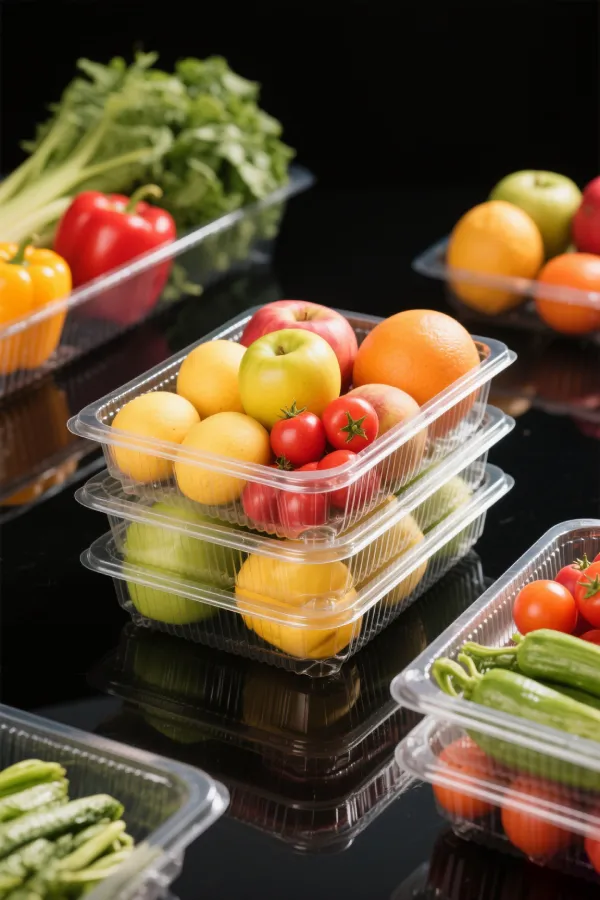 Clear PET Food Trays