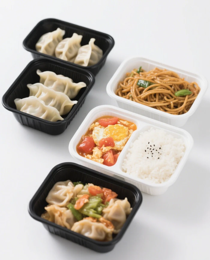 CPET Food Trays for Ready Meals