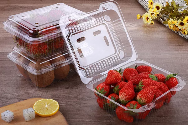 PET Clamshell Food Container